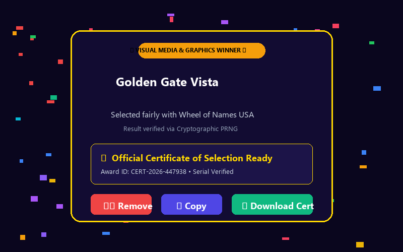 Winner modal in Image Picker Wheel